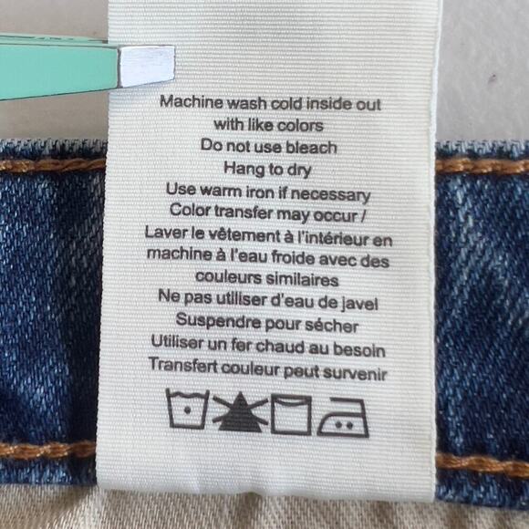 RAG & BONE CATE MID RISE ANKLE SKINNY JEANS IN PISMO NWT WOMEN'S SIZE 24 - Picture 16 of 16